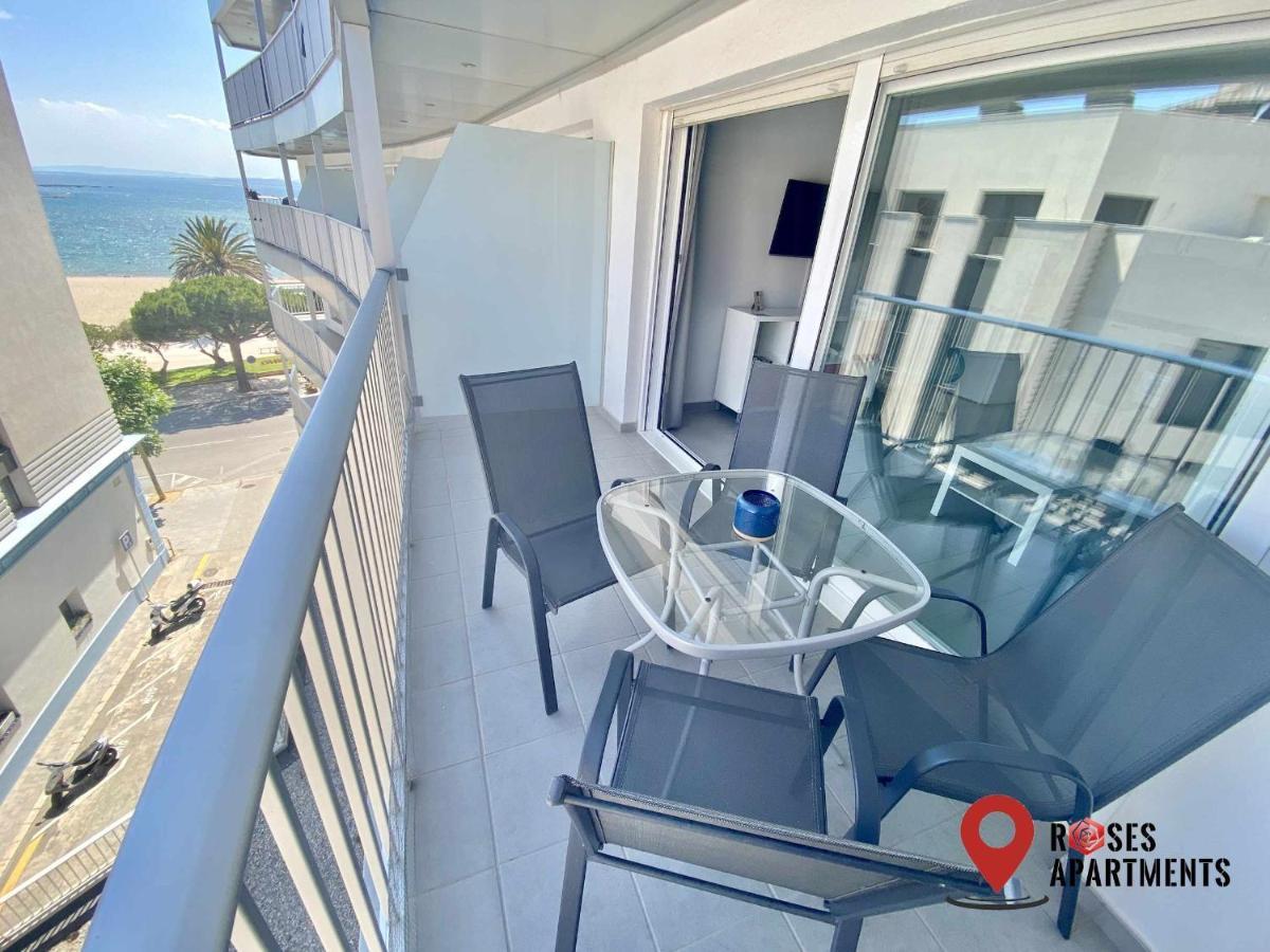 Roses Apartments Ocean 2 Habitaciones Vista Mar Lateral Esterno foto